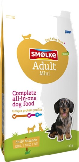 Smolke Tørrfôr Adult Smølke Mini 12 kg