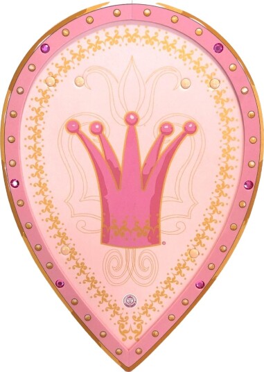 Liontouch Kostymer Dronningskjold Rosa Liontouch OneSize Kostymer 25101LT-NC
