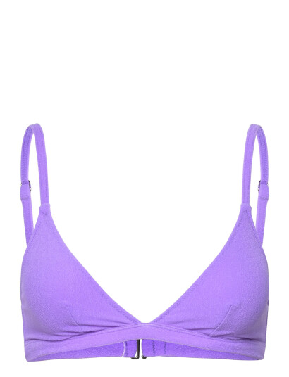 Understatement Underwear Triangle Bikini Top - Purple - XXL