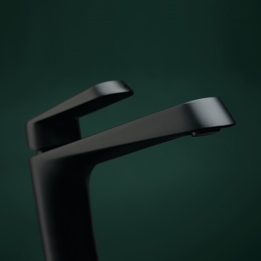 Newform Nio Høy H268mm - for Benkeplate Svart Matt (KO-6891501)