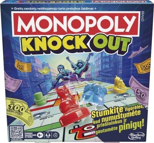 Monopoly Spill: Knockout Litauisk Utg.  Brettspill