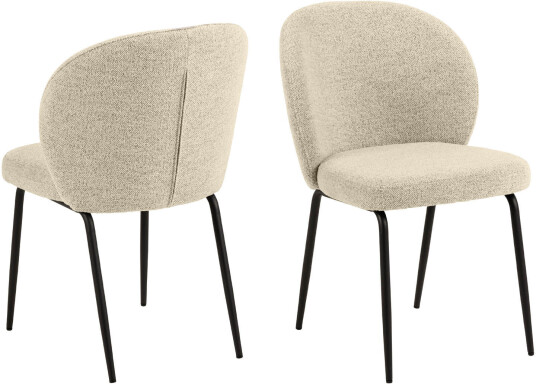 Patricia spisestuestoler beige. Patricia spisestuestoler beige.