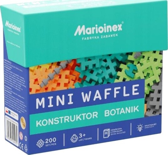 Marioinex Mini Waffle Botanisk Byggesett 200 Deler