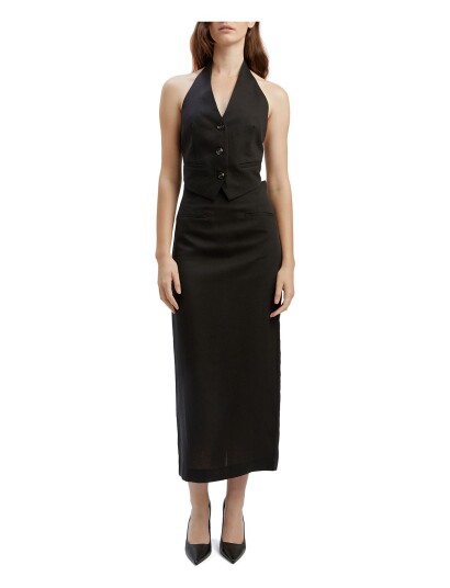 Bardot Rhee Midi Skirt   Black   38