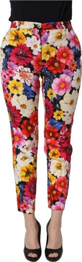 Dolce & Gabbana Dame Bukser Flerfarget S, Dolce & Gabbana Dame Bukser Flerfarget S,
