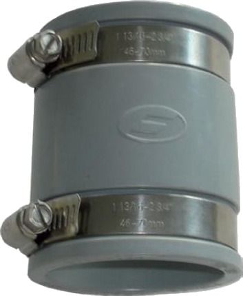 Fernco lige overgangsmanchet 30-38mm