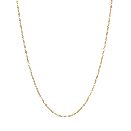 Mads Z Round Anchorchain Halskjede 18 kt. Gullbelagt sølv 9220102 - Dame - 925 sterling silver Mads Z Round Anchorchain Halskjede 18 kt. Gullbelagt sølv 9220102 - Dame - 925 sterling silver
