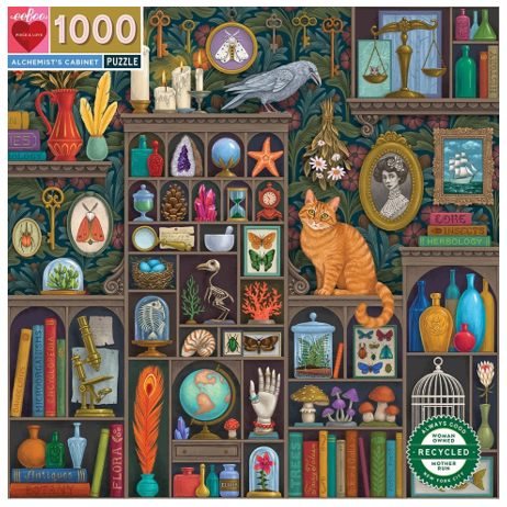 eeBoo Puzzle 1000 pcs Alchemist's Cabinet EPZTALC