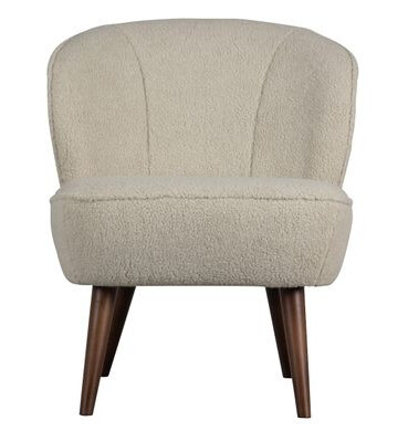 Woood Sara Loungestol - Offwhite Teddy Unoliving 1029044-03-26 1610490-14-0