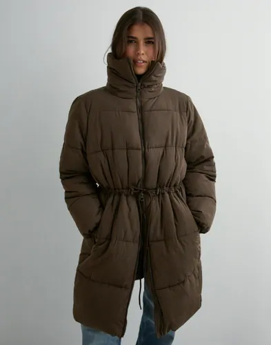 Pieces   Brun   Pcjumbo Puffer Jacket