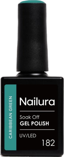 Nailura Gel Polish 10 ml 182 Caribbean Green