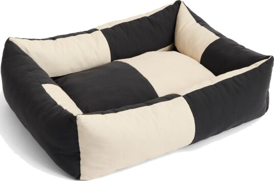 Hay Zip Hundeseng L 96 × 75 × 30 cm Svart/Hvit