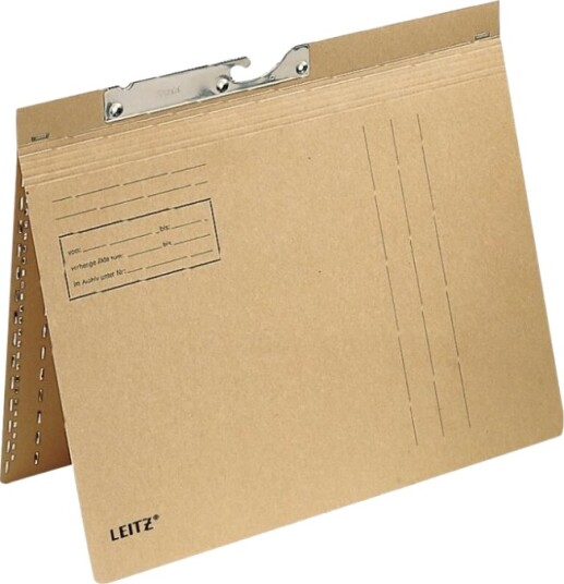Leitz Hengeperm For A4 210 X 297 Mm Naturlig Brunfarge