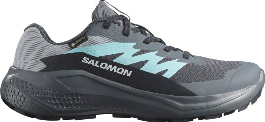 Salomon Alphaglide GTX Dame Turbulence/Aruba Blue/Dark Navy 38
