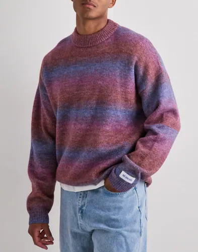 Que Sera Sera Graham Gradient Knit Strikkegensere Rød