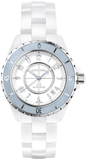 Chanel Dameklokke H4341 J12 Hvit/Keramik Ø38 mm