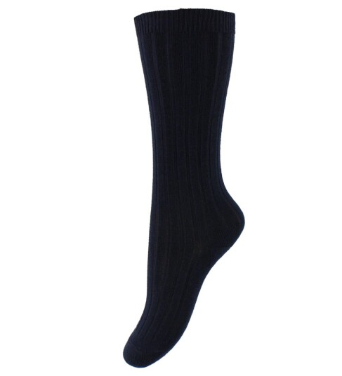 Condor Knestrømper Rib Navy 6 12 md Sokker Blå 62 80
