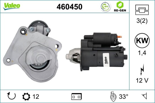 Starter VALEO 460450 Starter VALEO 460450