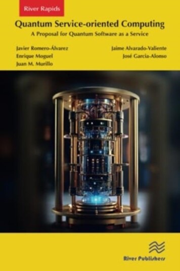 Quantum Service oriented Computin A Proposal for Quantum Software as a Service
