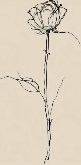 Plakat Elegant Blomst