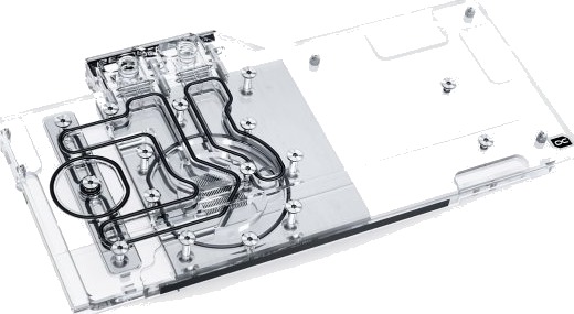 Alphacool 11970 GPU vannblokk + bakplate sort 11970 Alphacool 11970 GPU vannblokk + bakplate sort 11970