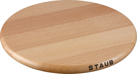 STAUB Staub magnetisk gryteunderlag rund bøk 23 cm