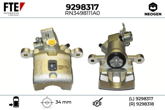 FTE 9298317 Bremsecaliper FTE 9298317 Bremsecaliper
