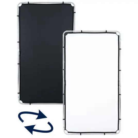 Manfrotto Skylite Rapid Cover Medium 1x2 sort/hvit duk 1,1 x 2 m, Manfrotto Skylite Rapid Cover Medium 1x2 sort/hvit duk 1,1 x 2 m,