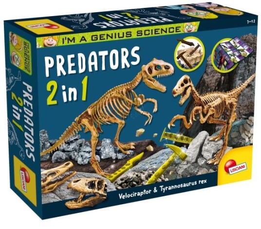Lisciani 95421 Utgravingssett Paleontology 7 År