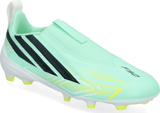 Adidas F50 Hyperfast League LL FG Fotballsko Barn PULMIN/NTNAVY/SOLLEM Størrelse 36