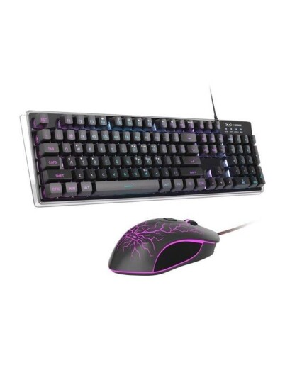 MageGee Wired Keyboard and Mouse Set Black Gaming tastatur & muSvart MageGee Wired Keyboard and Mouse Set Black Gaming tastatur & muSvart