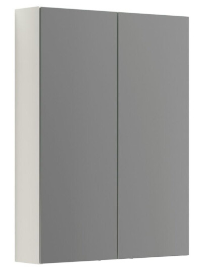 Dansani Inzo Style Speilskap 2 Dører B60-100xh80xd15 Hvit Matt / 60cm