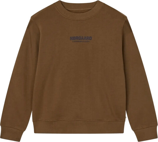 Mads Nørgaard Original Sweat Solo Sweatshirt Brown 128