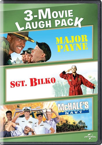 3Movie Laugh Pack: Major Payne / Sgt Bilko DVD 3Movie Laugh Pack: Major Payne / Sgt Bilko DVD
