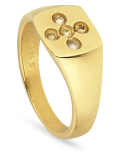 Jane Kønig Big Atomic Ring ASR-SS24-G-56 - Dame - 925 sterling silver