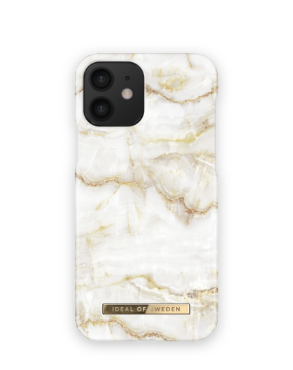 iDeal of Sweden Apple iPhone 12 / 12 Pro IDEAL Fashion Case - Golden Pearl Marble