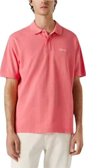 Pepe Jeans Herre Topper Rosa 2XL,