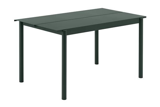 Muuto Linear Stålbord Grønn 140 x 75 cm