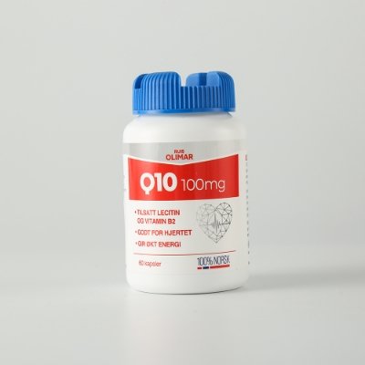 Ruis Olimar Q10 100mg 60 kapsler