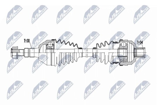 Nty Drivaksel NTY NPW PL 165