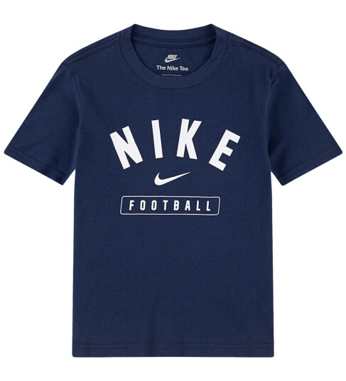 Nike T skjorte Fotball Midnight Navy 6 år 116 T skjorte Blå