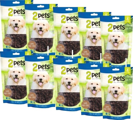 2Pets Minicubes Med Lam 12 X 100 G 2Pets Minicubes Med Lam 12 X 100 G