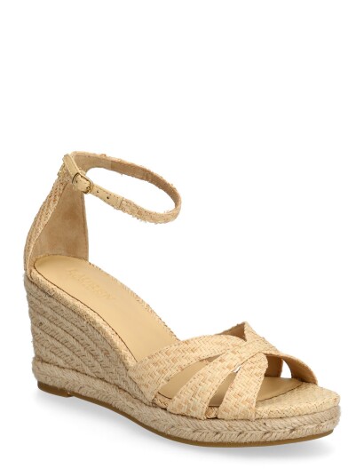 Lauren Ralph Lauren Textured Raffia Nellie Es Wed Cream 41