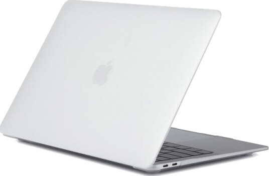 Estuff - Skallveske For Bærbar - 15" - Frostklar - For Apple Macbook Pro 15.4" (Late 2016, Mid 2017, Mid 2018, Mid 2019)