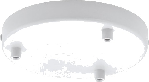 Eglo Baldakin Med 3 Uttak Klyngeformet Hvit Diameter 18 Cm