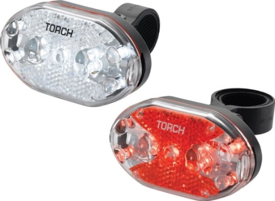 Torch Lampki Cycle Light Set White Bright 9X + Tail Bright 9X (Tor-54035)