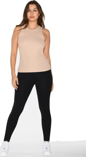 URBAN QUEST 4 Pack Women Bamboo Tank Top Rib Multi/patterned M