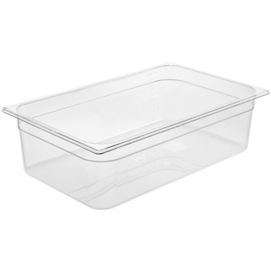 VEGA Kantine Trigno GN 1/1; Størrelse GN 1/1, 20l, 53x32.5x15 cm (LxBxD); Transparent