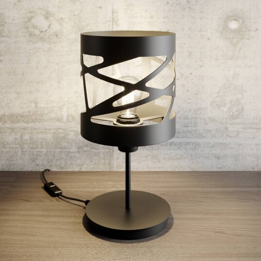 Sigma Frez-modul bordlampe sample skjerm Ø17,5 cm svart