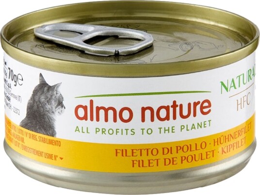 Almo Nature Våtfôr Hfc Natural Kyllingfilet 70G 6 X 70 G